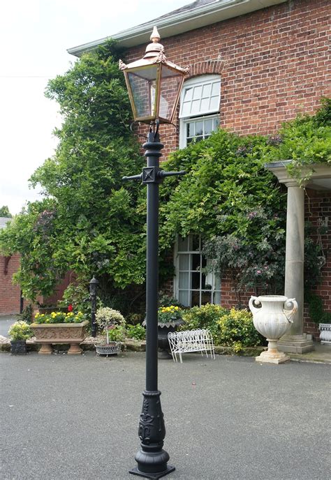 Traditional Copper Victorian Style Cast Iron Lamp Post 32 Metre