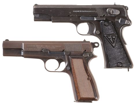 Two World War Ii Nazi Marked Semi Automatic Pistols A Polish R Rock