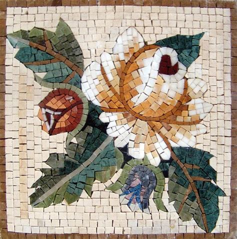 Mosaic Designs Marbella Flowers And Trees Mozaico