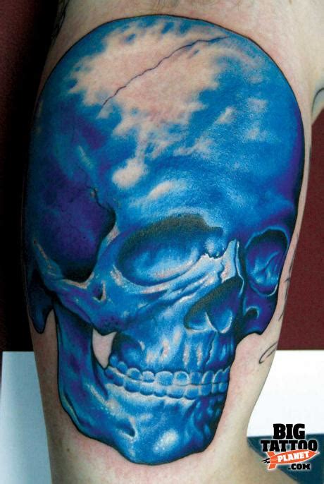 Blue Skull Tattoodenenasvalencia