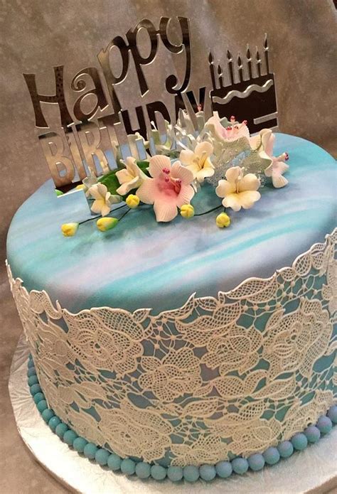 Everyone's going to have a happy birthday when they get this perfect cake! Happy Birthday Cake - cake by Susan Russell - CakesDecor