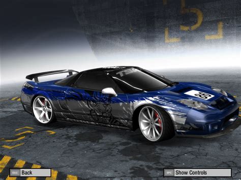 Acura Nsx By Shadow118 Need For Speed Pro Street Nfscars