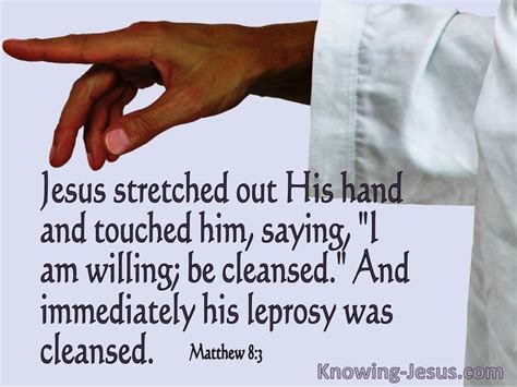 26 Bible Verses About Touching For Healing