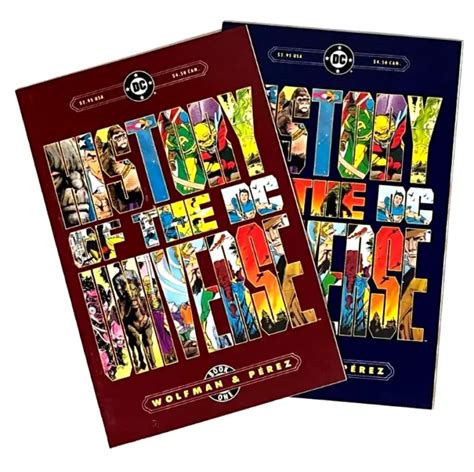 History Of The Dc Universe 1 2 Complete Set Brand New Unread