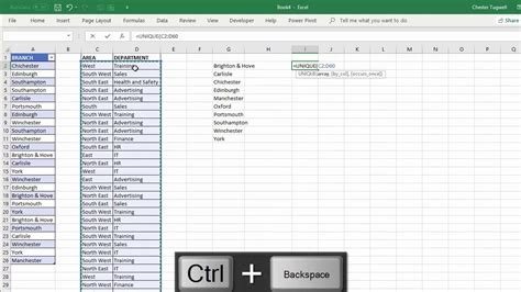 Remove Duplicates In Excel Featuring The New Unique And Sort Functions
