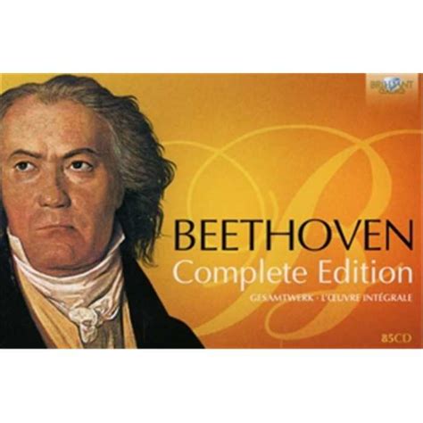 Visé Musique Coffret Beethoven Complete Edition 85 Cd
