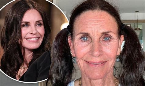 Courteney Cox Puts Faceapp To The Test In Hilarious New Photo Featuring