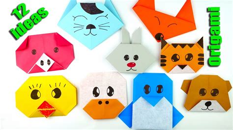 12 Ideas Para Hacer Origami Fácil Para Niños Origami Animales Fácil