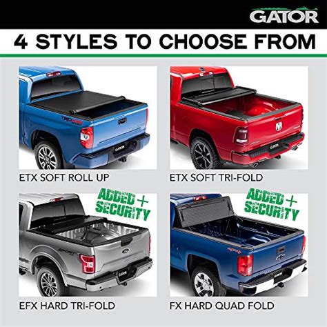 Gator Etx Soft Tri Fold Truck Bed Tonneau Cover 59505 Fits Nissan