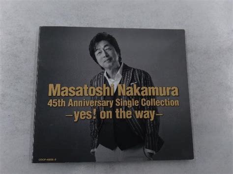 中村雅俊 Cd Masatoshi Nakamura 45th Anniversary Single Collection~yes On