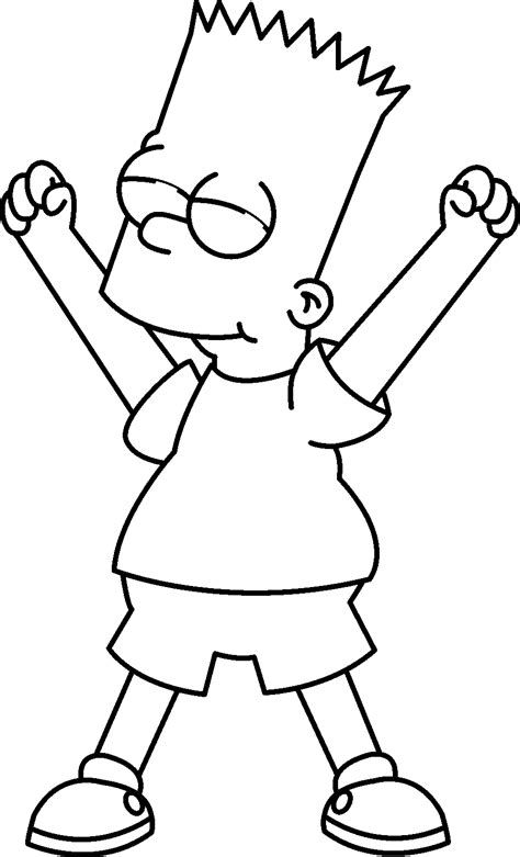 Simpsons Coloring Pages Images 903×1489 Simpsons Drawings Easy
