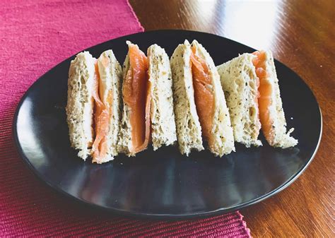 Smoked Salmon Tea Sandwiches For A Classic Teatime Menu Recipe In