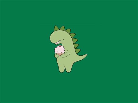 Green Dino Aesthetic Wallpapers Wallpaper Cave