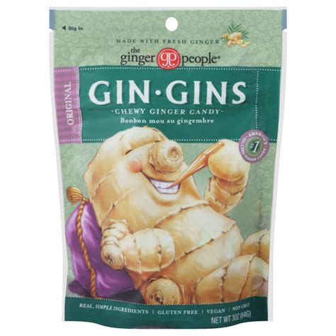Save On The Ginger People Gin Gins Chewy Ginger Candy Original Order Online Delivery Martins