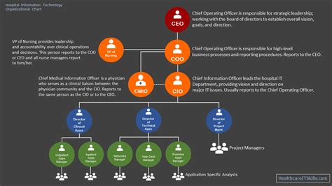 Hospital It Department Structure Learn The Areas Of A Hospital It Dept