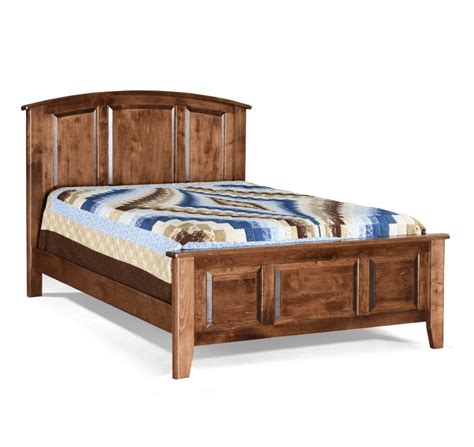 Carson Arched Panel Bed Nude Furniture Ny