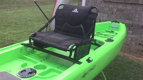 $20 diy kayak seat for ocean kayak prowler 13. Ascend FS12T Seat Raise With Gear Pouches | Kayak seats, Kayak boats, Kayak fishing