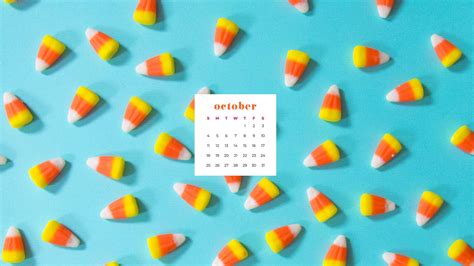 October 2020 Desktop Calendar Wallpapers — 22 Free Design