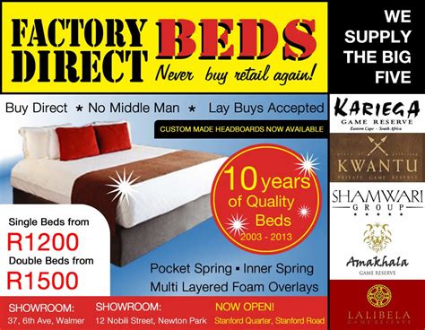 Factory Direct Beds