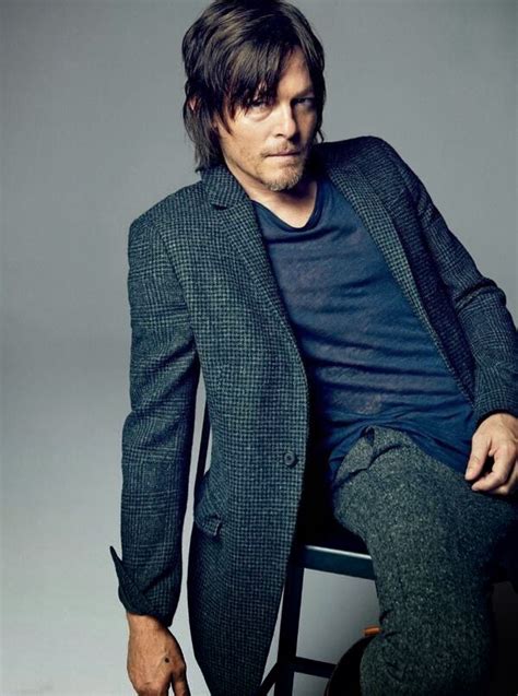 the reedus a seriously hot lookin norman reedus gq magazine