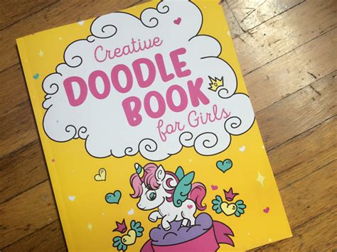 Simply Nerdy Mom Creative Doodle Book For Girls