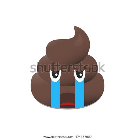 Shit Emoji Poo Emoticons Poop Emoji Stock Vector Royalty Free