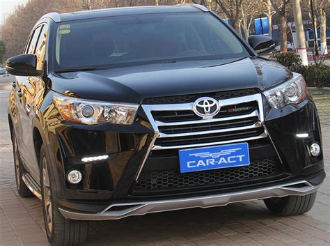 Take a look at the table below to get a feel for the general (and, we must say, highly impressive). 2014-2016 Highlander Tune into Lexus NX Tuning Body Kits