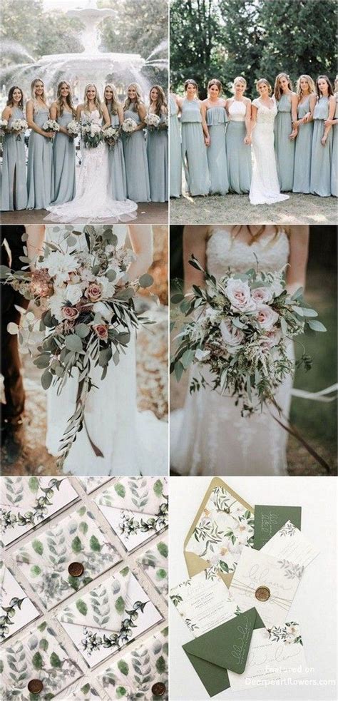 24 Silver Sage Green Wedding Color Ideas For 2019 00010