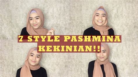 Salah satu tutorial hijab pashmina ala selebgram berikut ini bisa dicoba. Tutorial Memakai Hijab Pashmina Kekinian | Remaja, Hijab, Kerudung