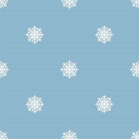 Winter Seamless Pattern With Snowflakes Behance