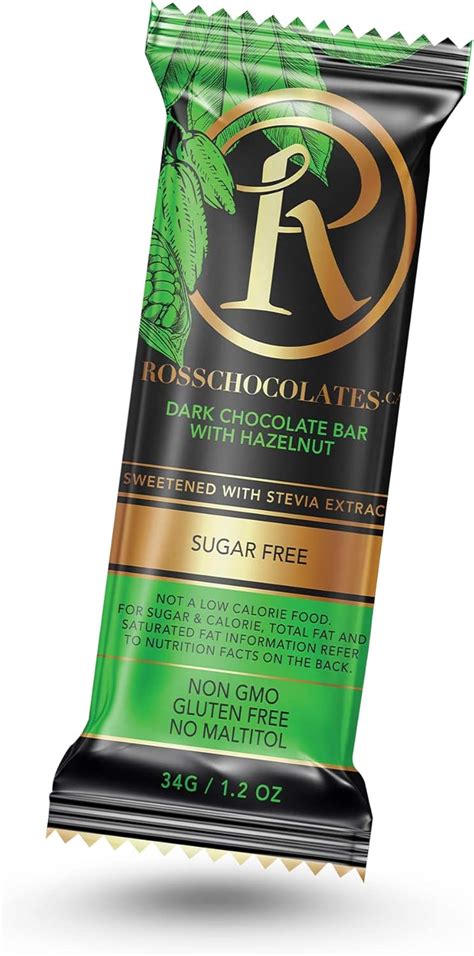 Ross Chocolates Gourmet Chocolate Bars Sweetened With Stevia