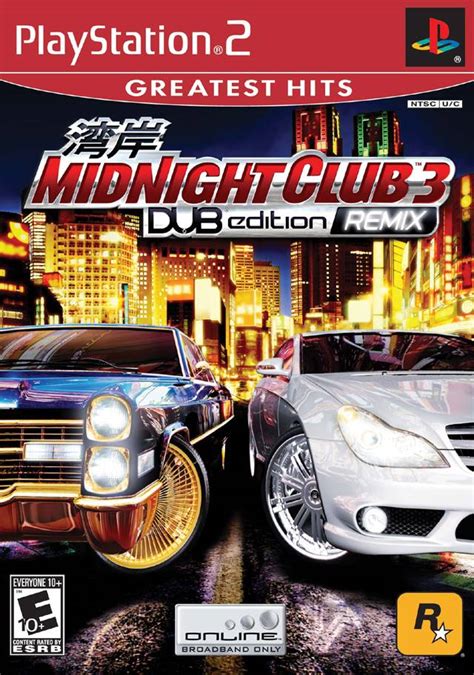 Midnight Club Dub Edition Remix Sony Playstation Game