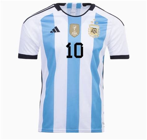 Selección Argentina Ya Está A La Venta La Camiseta De Las Tres