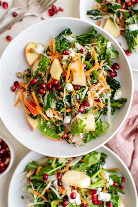 Winter Salad With Tangy Homemade Vinaigrette