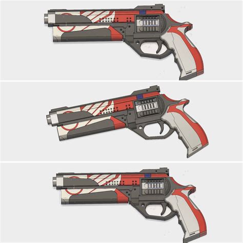 Destiny 2 Devils Hand Hand Cannon Stl File By Wolfiesworkshopgb On Etsy