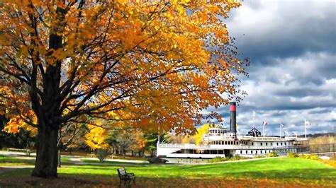 Beautiful Autumn Scenes In Vermont Youtube