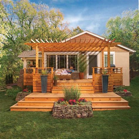 16 Gorgeous Deck And Patio Ideas You Can Diy Decks Backyard Backyard