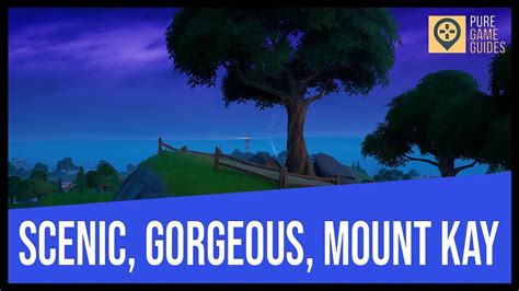 Where To Find Scenic Spot Gorgeous Gorge And Mount Kay In Fortnite
