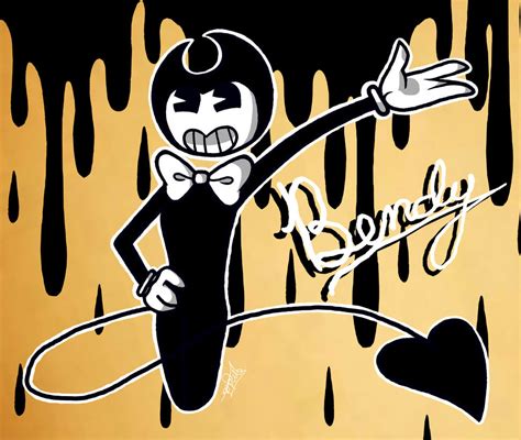 Bendy The Ink Demon Bendy And The Ink Machine By Aspieartwork On