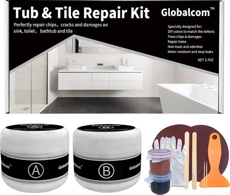 Buy Tub And Fiberglass Shower Repair Kit Color Match 37oz Porcelain