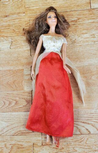 Barbie Holiday 2016 Brunette Doll Drd25 Redressed Ebay