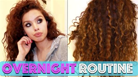 Giving up chemical relaxers is not. Curly Hair Routine: Overnight Edition!! - YouTube