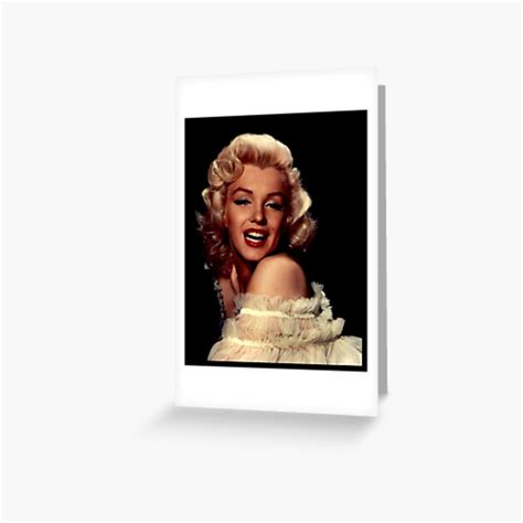 Marilyn Monroe Vintage Movie Advertising Print Greeting Card For Sale By Posterbobs Redbubble