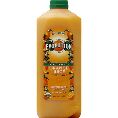 Evolution Juice Organic Orange 64 Oz Delivery Or Pickup Near Me
