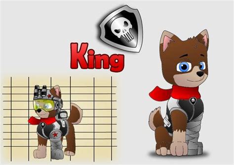 King Paw Patrol Oc By Lobeztigresaarts On Deviantart