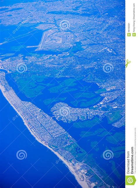 Aerial View Of New Jersey Stock Image Image Of Dynamic 96165501
