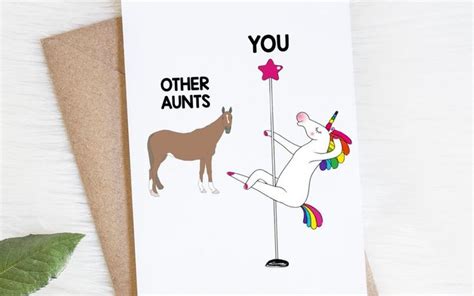 funny aunt birthday card other aunts you t for auntie etsy ireland