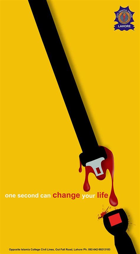 Awareness Of Traffic Rules Campaign On Behance Safety Posters