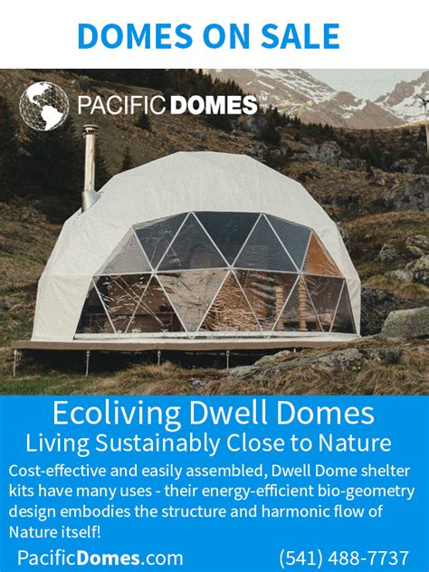 Ecoliving Domes By Pacific Domes Usa Made Foundation For Intentional