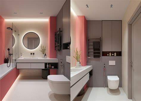 Amazing gallery of interior design and decorating ideas of pink bathroom in bathrooms by elite interior designers. 51 Pink Bathrooms With Tips, Photos And Accessories To ...
